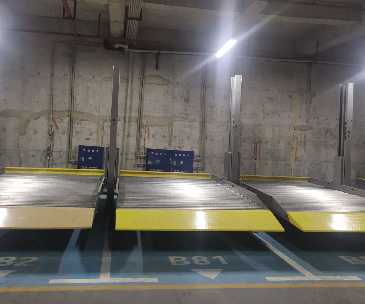 利川市二层简易式停车位安装
