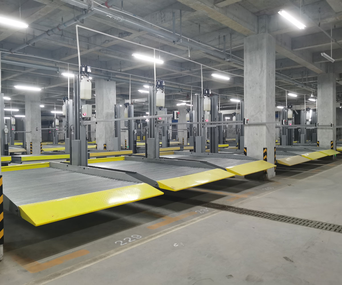 宜城市PSH升降平移式机械式停车位回收
