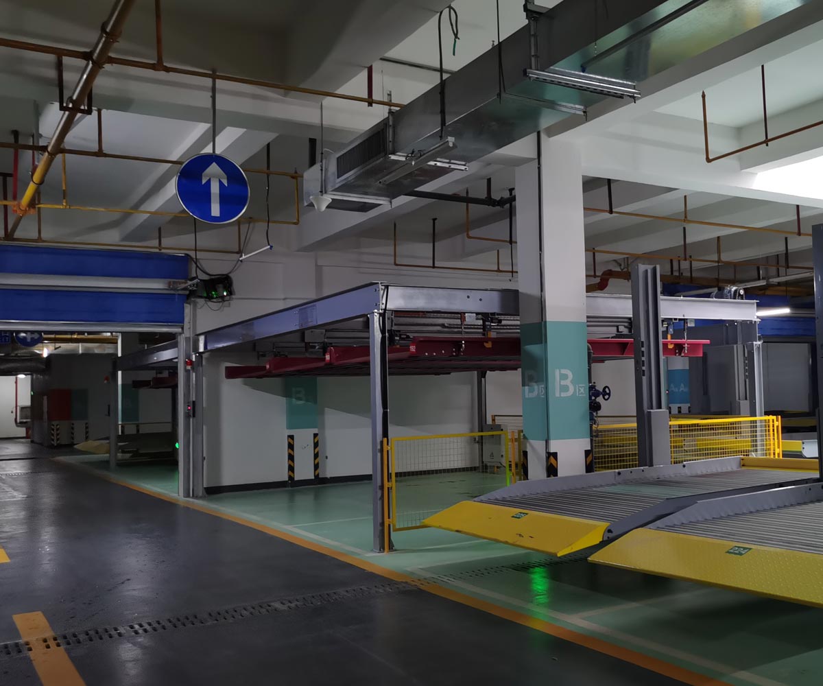 咸丰县地下室二层简易升降机械式立体车库