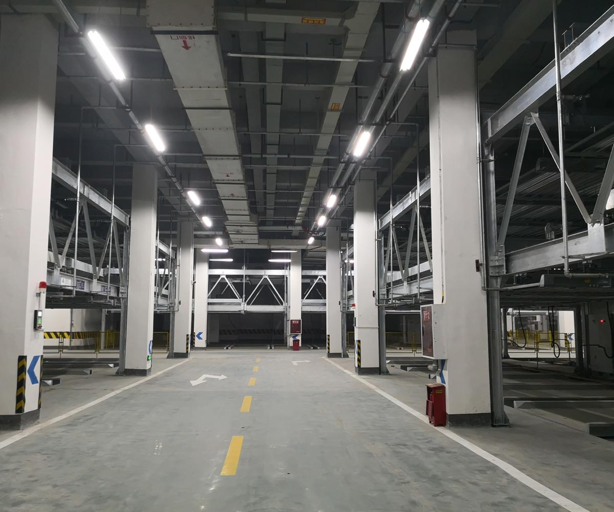 咸安区三层升降平移机械立体停车设备