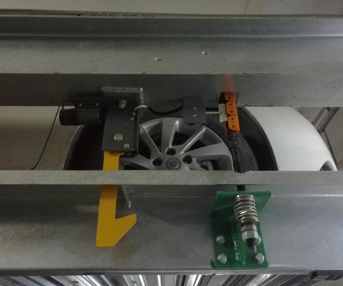 仙桃市单列PSH2二层升降横移机械式立体停车设备