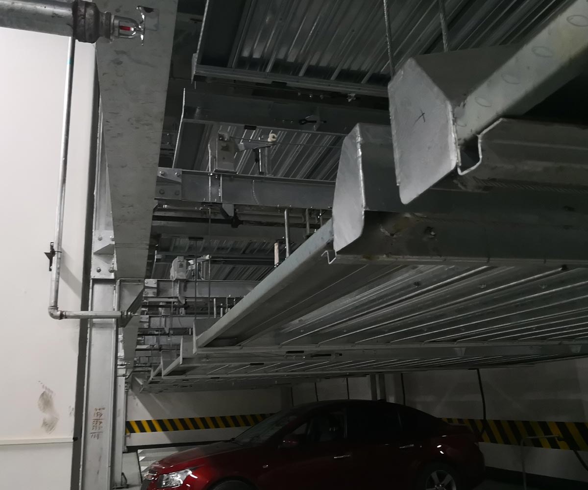 临夏市PSH2二层升降横移机械式立体停车设备